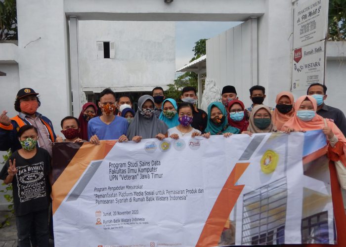 Dosen Sains Data Bantu Promosi Produk Bersama Karyawan Luar Biasa Rumah Batik Wistara melalui Platform Media Sosial